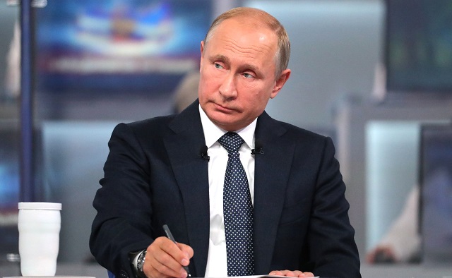 Наш вопрос президенту Владимиру Путину
