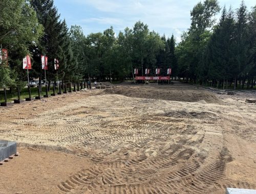 Реконструируют сквер Победы и строят новый музей в Биробиджане