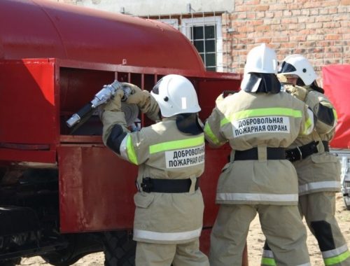 Добровольных пожарных будут поощрять за профилактику пожаров