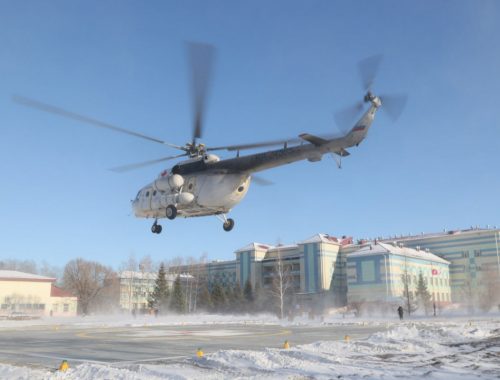 Первая вертолетная площадка для санавиации появилась в ЕАО