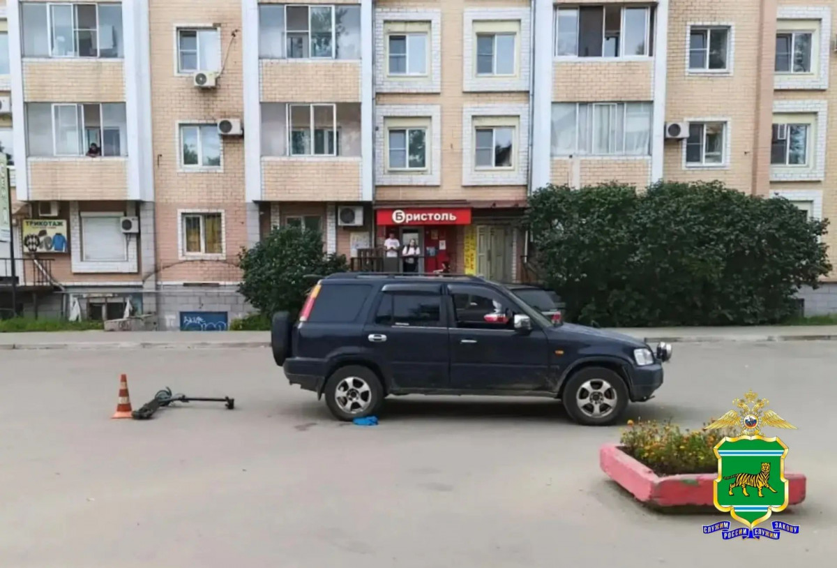 ДТП с участием электросамоката произошло в Биробиджане