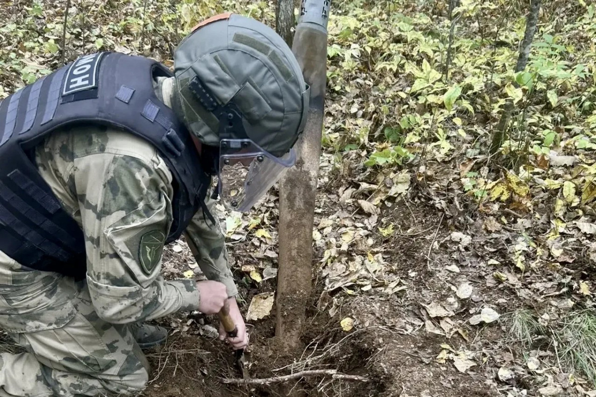 Взрывотехники обследовали обнаруженный артиллерийский боеприпас в ЕАО