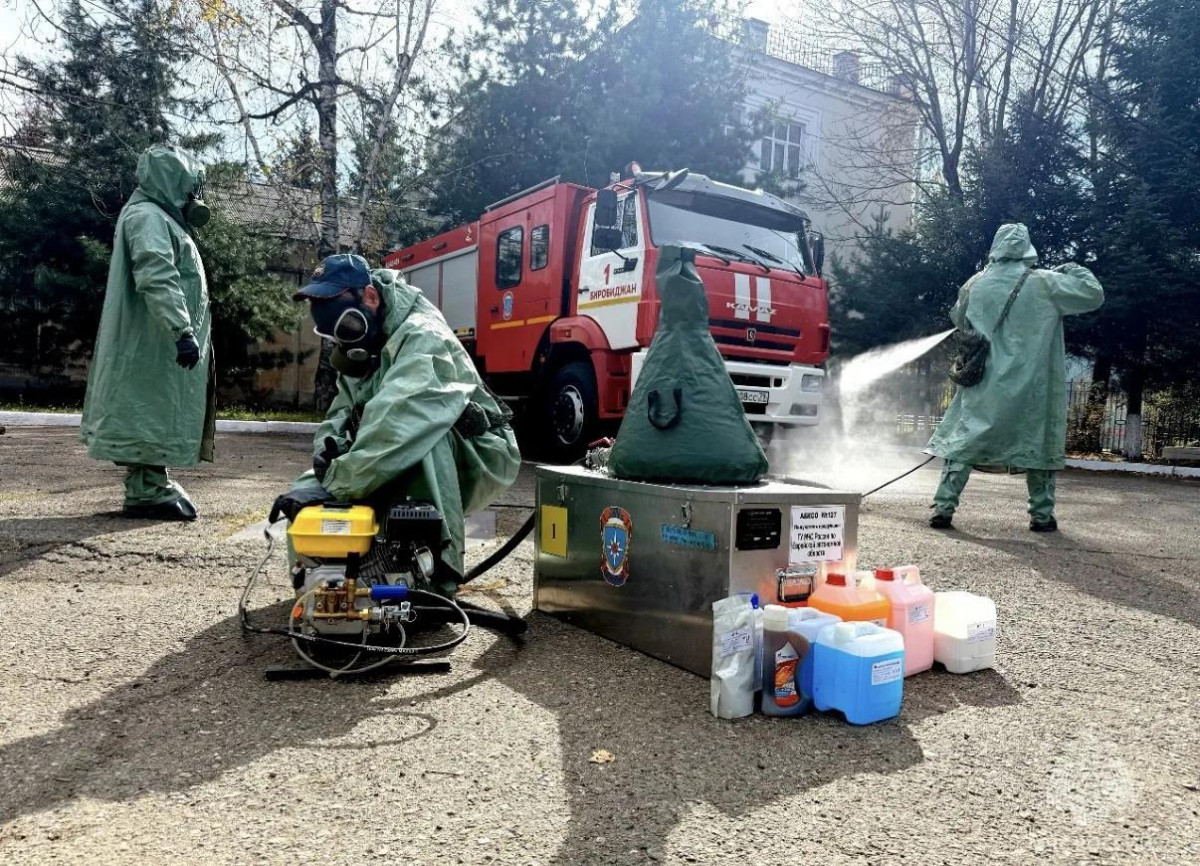 В ЕАО проходят учения по гражданской обороне