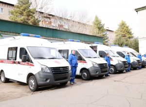 Пять новых машин переданы службе скорой помощи в ЕАО